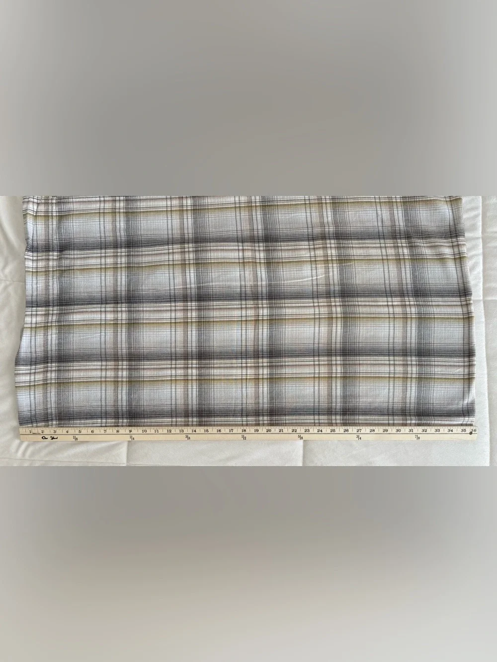 Flannel From Portugal King Pillowcases Set of 2 100% Cotton Plaid